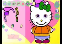 Juegos de vestir Kitty español Screen Shot 2