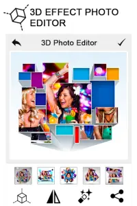 3D Photo Effect Editor : 3D Art Photo Maker Screen Shot 0