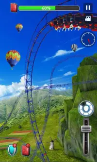 Tàu Lượn Siêu Tốc 3D - Roller Coaster Screen Shot 2