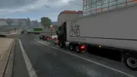 Kamyon Simülasyonu - Gerçek Trafik Modu Screen Shot 4