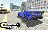 Extreme Sports Car : City Street Driving Simulator Screen Shot 0