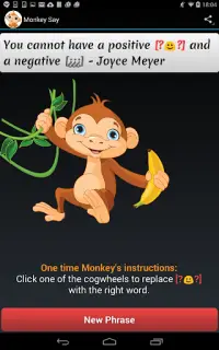 Monkey say - word game Screen Shot 3