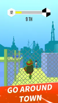 Turtle Parkour Race 3D - Free Screen Shot 4