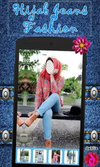 Hijab Jeans Fashion Cantik Screen Shot 5
