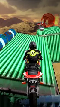 Impossible Bike Stunts 3D Screen Shot 4
