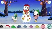 Sarah & Duck: Build a Snowman Screen Shot 4