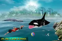 غاضب الحوت هجوم سيم 3D Screen Shot 2