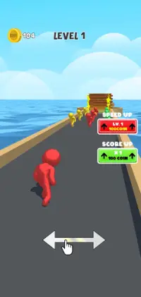 Color Man Rush - تشغيل لا نهاية له Screen Shot 16