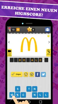 Logo-Spiel: Marken erraten (Logo Game) Screen Shot 4