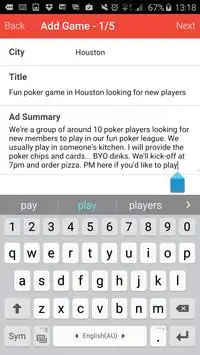 Find Poker Games Screen Shot 7