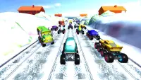 Monster Truck Racing McQueen Traffic Racer Friends Screen Shot 6