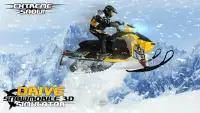 Drive Snowmobile 3D Simulator Screen Shot 1