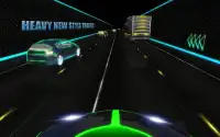 Futuristik Neon Car Traffic Racer Screen Shot 3