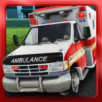 letak kereta ambulans 3D 3