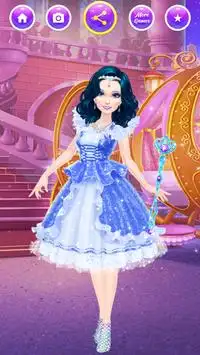 Dress Up Games for Girls - Princess Salon Screen Shot 0