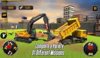 City Heavy Excavator Crane 3D Screen Shot 7