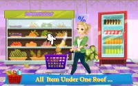 Real Supermarket Games: Shopping Games For Girls Screen Shot 1