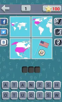 Guess the Country Map Screen Shot 0
