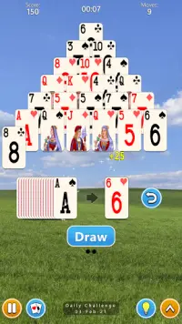 Pyramid Solitaire 4 in 1 Card Game Screen Shot 20