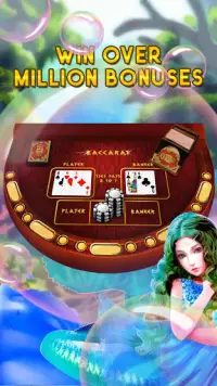 Baccarat King - Baccarat Casino Jeux Gratuits Screen Shot 3