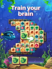 Fish Tiles: mahjong match game Screen Shot 7