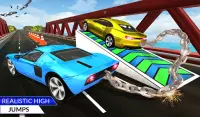 Chained Cars Rival Racing Impossible Stunt Driving Screen Shot 7