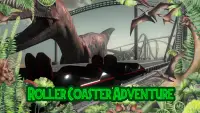 jurassic roller coaster vr - mega landai sim dunia Screen Shot 0