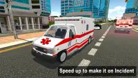 Big Ambulance Doctor Rescue 3D Screen Shot 4
