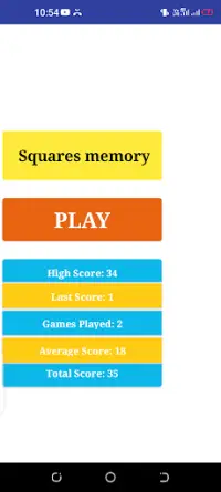 Square memory (memory booster  Screen Shot 0