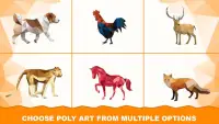 nghệ thuật poly động vật Screen Shot 11