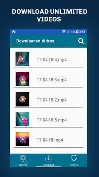 Video Downloader: Best All Video Downloading App Screen Shot 0