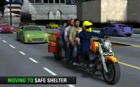 Bus Bike Taxi Bike Games Screen Shot 1