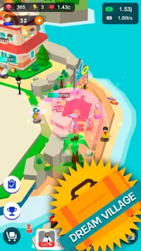 My Sim Island - 3D Dream Town Screen Shot 0