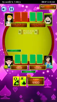 Poker Game : Bit - Check And Win Screen Shot 1