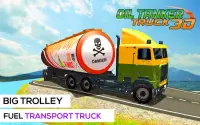 Oil Tanker Truck 3D Games Screen Shot 3
