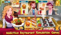 Cooking Games Story Chef Business Restaurant Food Screen Shot 0