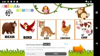 Sonidos de animales, Aprender animales para niños Screen Shot 1