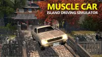 Muscle Car Island Driving Simulator Free Screen Shot 0