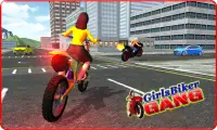 Girls Biker Gang 3D Screen Shot 1
