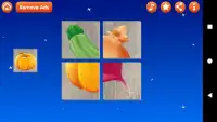 Vegetables Puzzle Kids Games Screen Shot 1