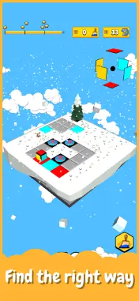 Cubolor : A colorful puzzle game Screen Shot 2