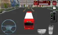 3D bas letak kereta simulator Screen Shot 1