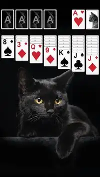 Solitaire Theme 🐱 Screen Shot 2