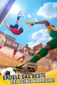 2019 Fußballlegende ⚽ Straßenfußball-Torschießen Screen Shot 0