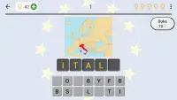 Negara di Eropah: Peta, bendera dan ibu kota kuiz Screen Shot 6