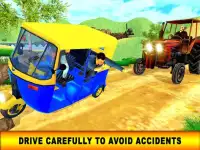 Tuk Tuk Auto Rickshaw - Off Road Drive Sim Screen Shot 5
