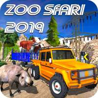 Animal Zoo Safari Cargo Animal 6X6 Truck 2019