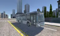 حافلة المدينة وقوف السيارات: تجربة قيادة حقيقية 3D Screen Shot 3