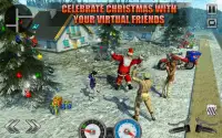 Racing Moto Bike Rider 3D: Santa Gift Delivery Sim Screen Shot 1