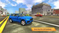 F-PACE Super Car: Drifter Kecepatan Screen Shot 8